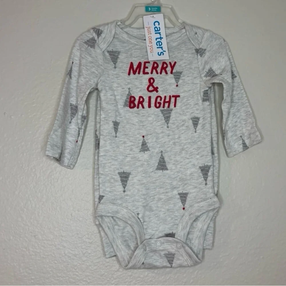 Carter’s Just One You Baby Merry & Bright Matching Set